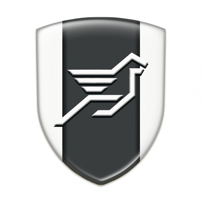 Hamann Silicone Car Decal Badge White Print 