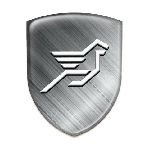 Hamann Silicone Badge High End Brushed Metal Effect 