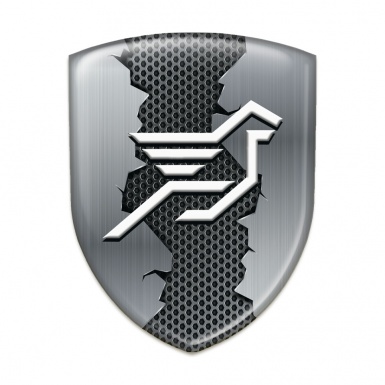 Hamann Logo Emblem Torn Metal Effect 
