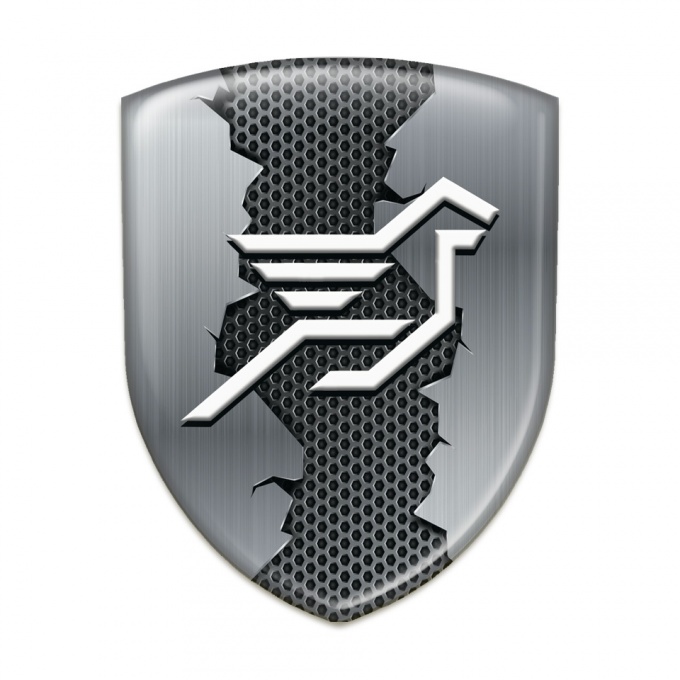 Hamann Logo Emblem Torn Metal Effect 