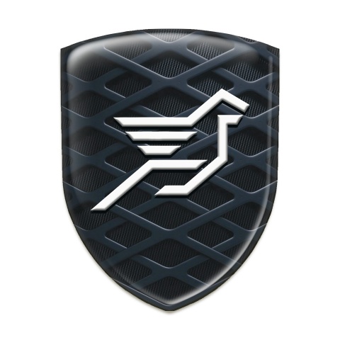 Hamann Car Accessories Badge 3D Grid Effect 
