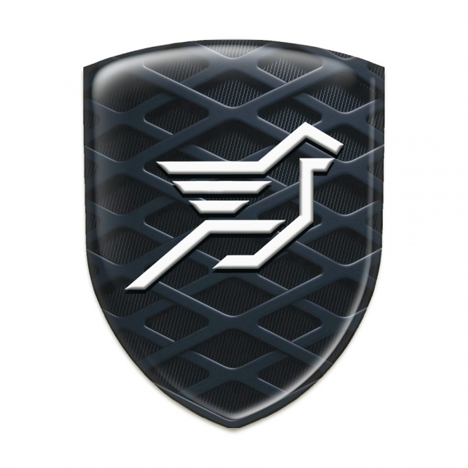 Hamann Car Accessories Badge 3D Grid Effect 