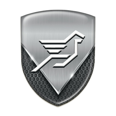 Hamann Tuning Badge Aluminium Sheet with dark Mesh Effect 