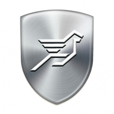 Hamann Car Interior Badge Silver Effect with Big Logo 