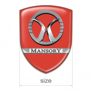 Mansory Emblem Interior High End Red Design 