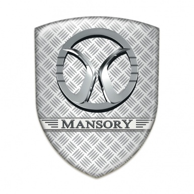 Mansory Emblem Badge Logo Grid Effect Design 