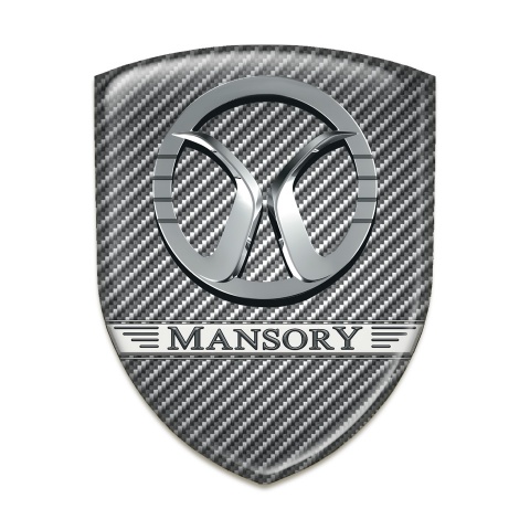 Mansory Silicone Emblem High End Carbon Design 