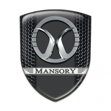 Mansory Emblem Interior Perforated Steel decoration 