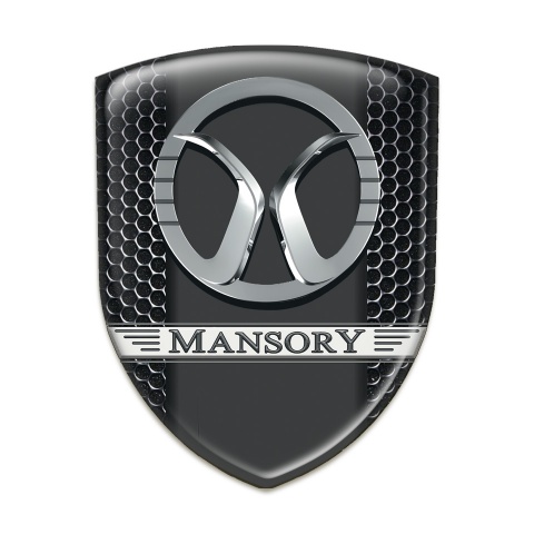 Mansory Emblem Interior Perforated Steel decoration 