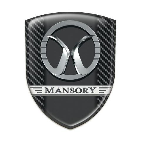 Mansory Tuning Badge Black carbon Style 