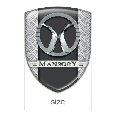 Mansory Silicone Badge Mesh effect Style 