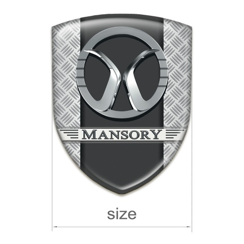 Mansory Silicone Badge Mesh effect Style 