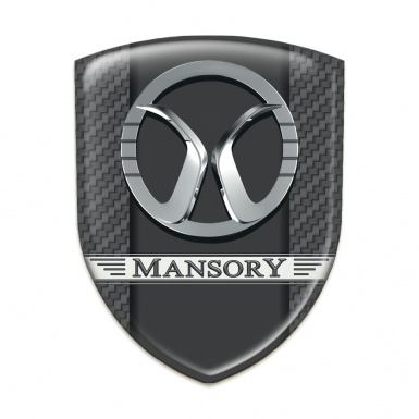 Mansory Silicone Shield dark Grey carbon Style 