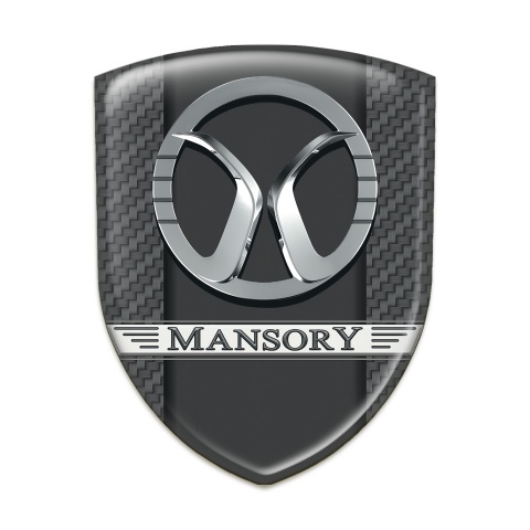 Mansory Silicone Shield dark Grey carbon Style 
