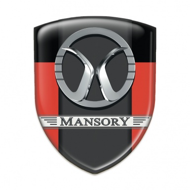 MAN Tuning Emblem Red Black Print 