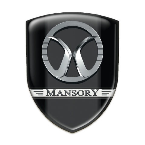 Mansory 3D Gel Emblem Black Edition 