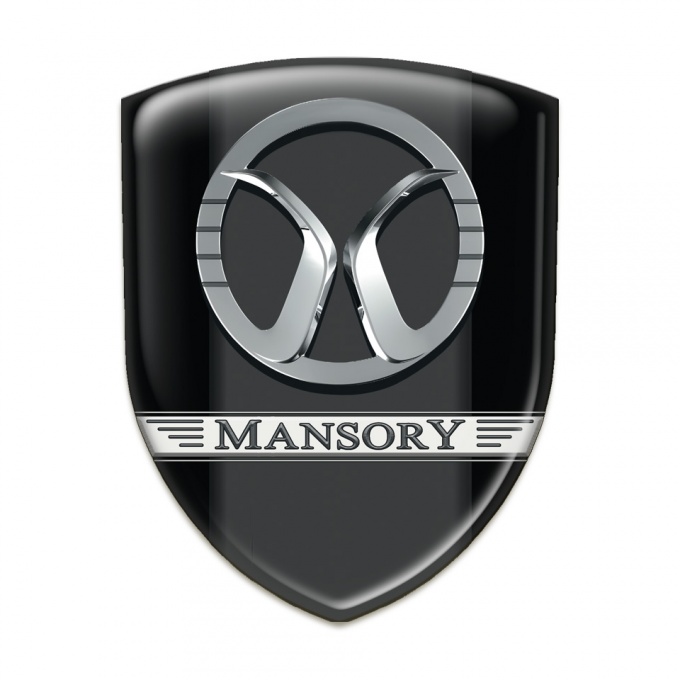 Mansory 3D Gel Emblem Black Edition 