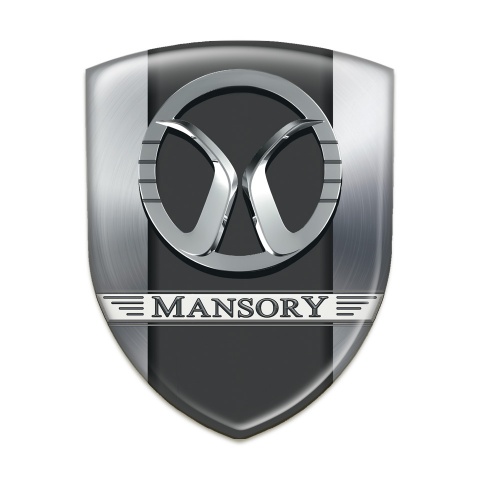Mansory Emblem Exterior Stylish Silver Edition 