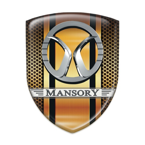 Mansory Emblem Exterior Stylish Copper Design 