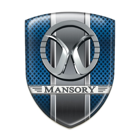 Mansory Silicone Shield Blue Mesh edition 
