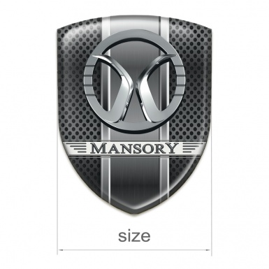 Mansory Auto Emblem Dark Mesh Edition 