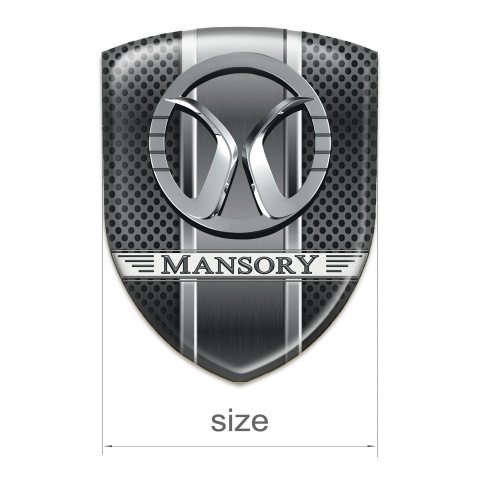 Mansory Auto Emblem Dark Mesh Edition 