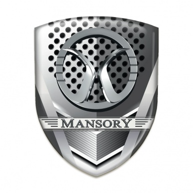 Mansory Tuning Emblem Metal Shield Effect 