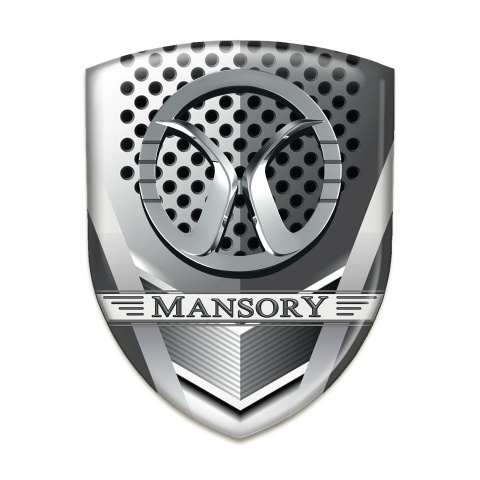 Mansory Tuning Emblem Metal Shield Effect 