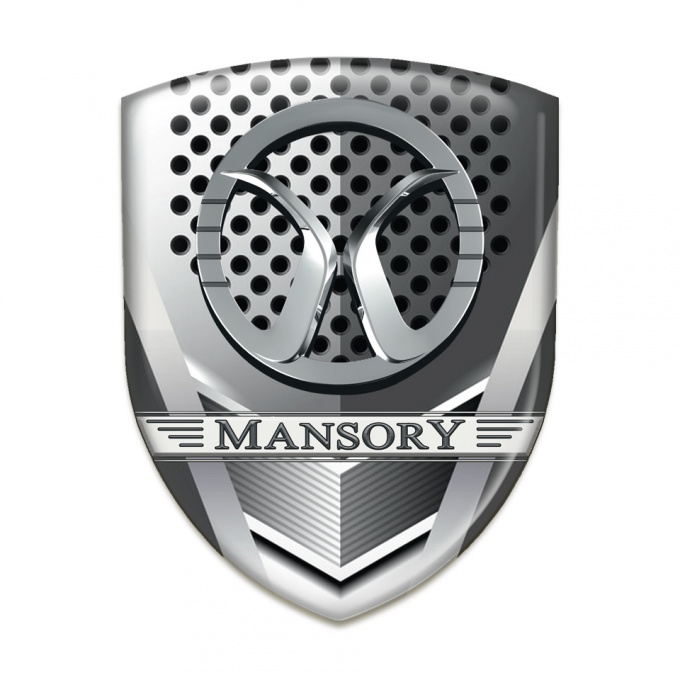 Mansory Tuning Emblem Metal Shield Effect 