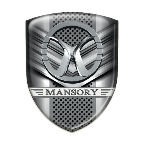 Mansory 3D Gel Emblem Bow tie effect 