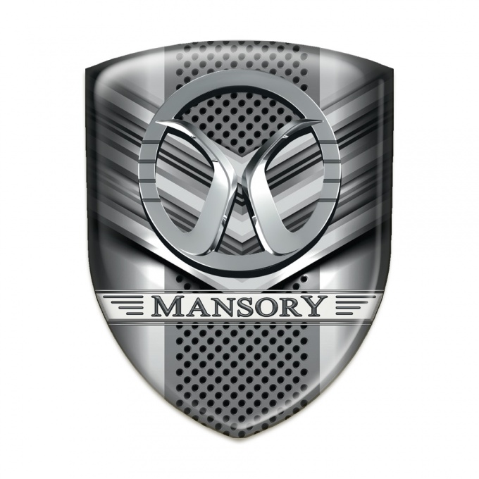 Mansory 3D Gel Emblem Bow tie effect 