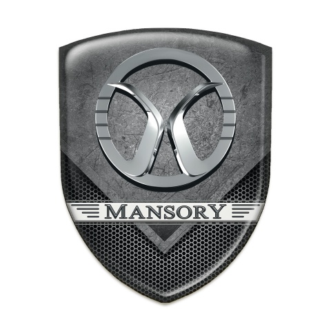 Mansory Emblem Exterior Scratched stone Effect