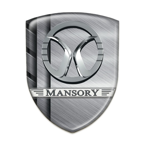 Mansory Car Accessories Badge Steel Plates Effect 