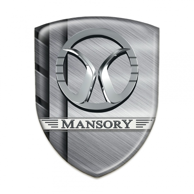 Mansory Car Accessories Badge Steel Plates Effect 