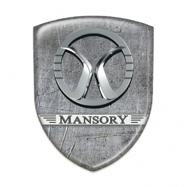 Mansory Self Adhesive Car logo Emblem Stone Design 
