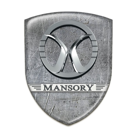 Mansory Self Adhesive Car logo Emblem Stone Design 