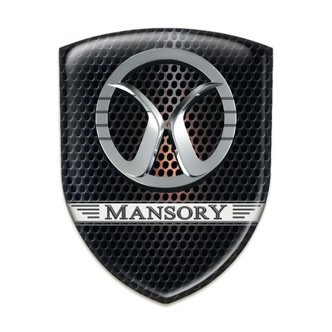 Mansory Silicone Shield Perforated Base with Red Shadow 