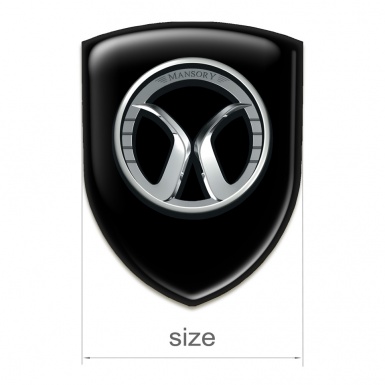 Mansory Logo Emblem Stylish Black edition 