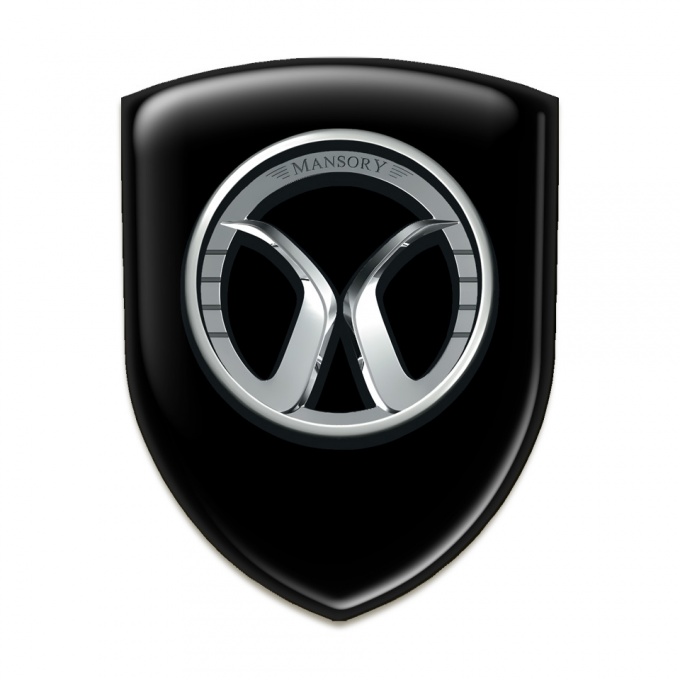 Mansory Logo Emblem Stylish Black edition 
