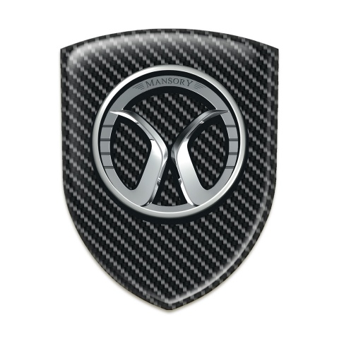 Mansory Logo Emblem Black carbon Edition 
