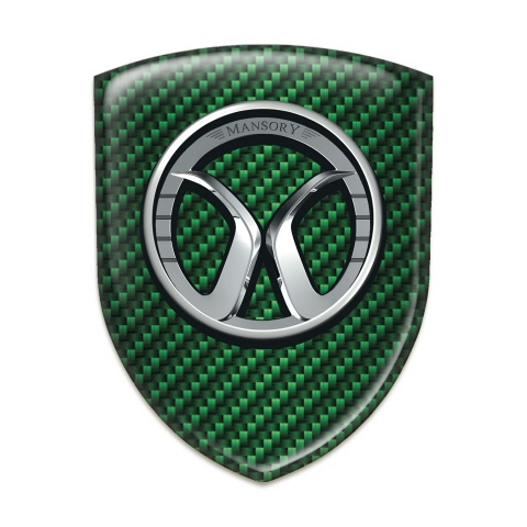 Mansory Resin Sticker Green Carbon edition 