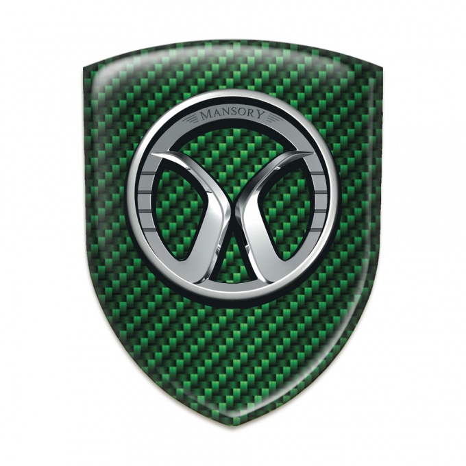 Mansory Resin Sticker Green Carbon edition 