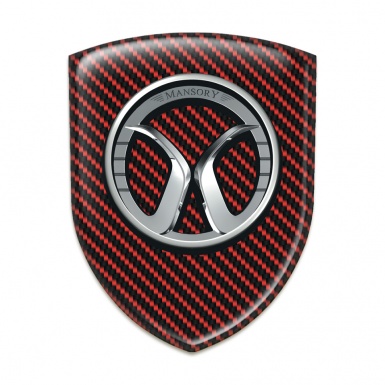 Mansory Emblem Exterior Red Carbon edition 