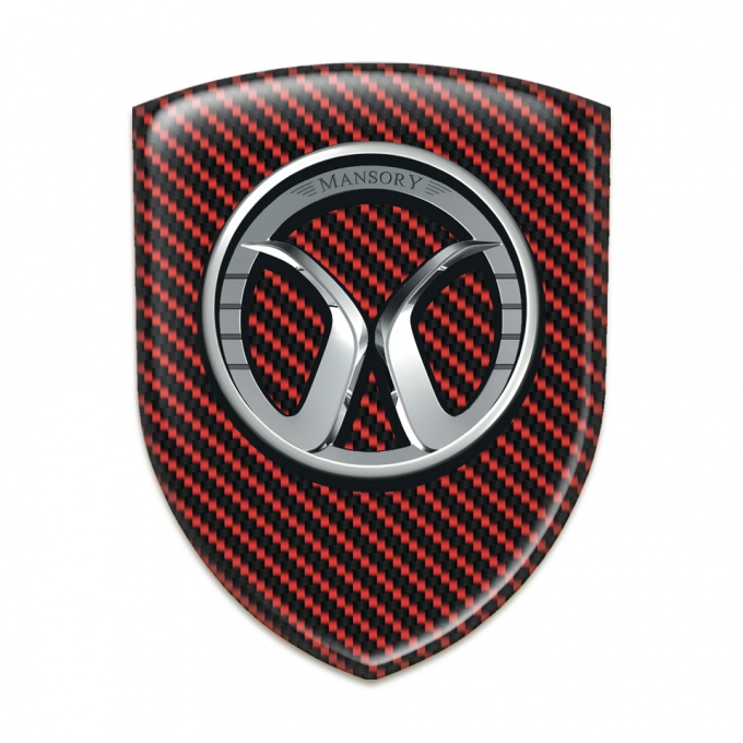 Mansory Emblem Exterior Red Carbon edition 