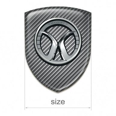 Mansory Tuning Badge Classic Carbon Edition 