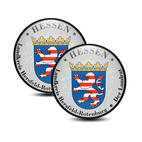 Aufkleber Hersfeld Rotenburg Hessen Fur Deutsches Nummernschild Plakette