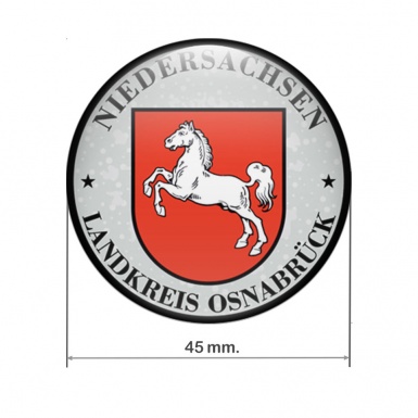 Aufkleber Osnabruck Niedersachsen Fur Deutsches Nummernschild Plakette