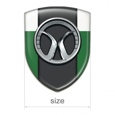 Mansory Silicone Shield Green White Model 