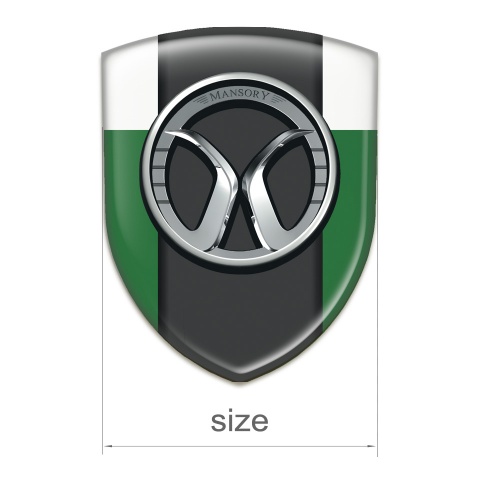 Mansory Silicone Shield Green White Model 