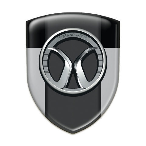 Mansory Emblem Exterior Grey Black Model 